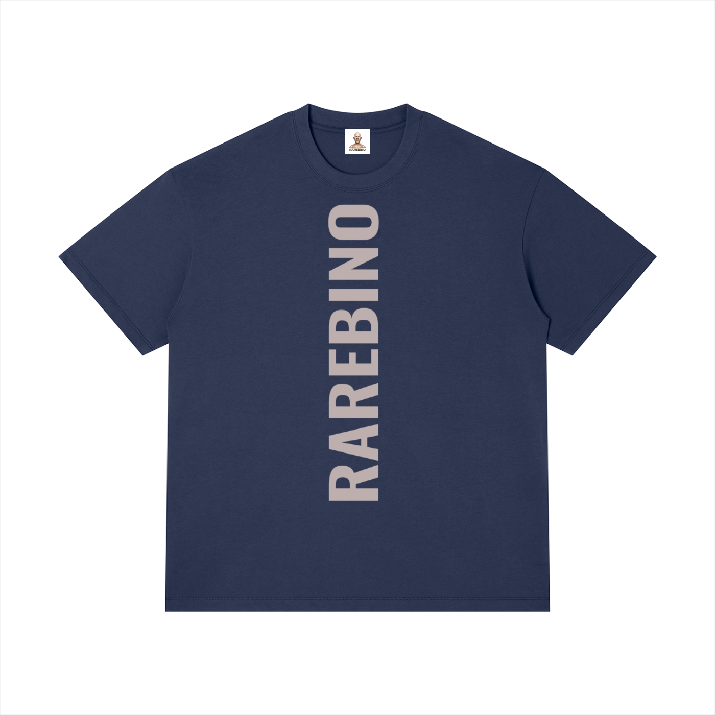 Regular fit RAREBINO crewneck T-shirt in a casual style, shown in a neutral color with a classic round neckline.