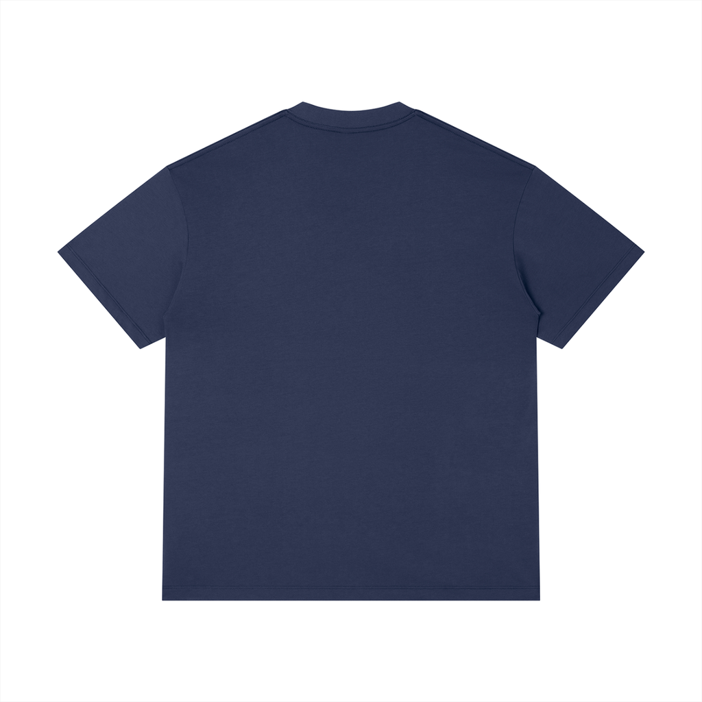 Black RAREBINO regular fit crewneck T-shirt displayed flat on a white background, showing front view and soft fabric texture.