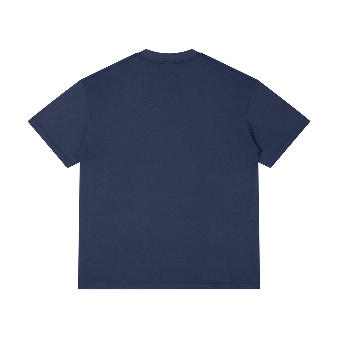 Black RAREBINO regular fit crewneck T-shirt displayed flat on a white background, showing front view and soft fabric texture.