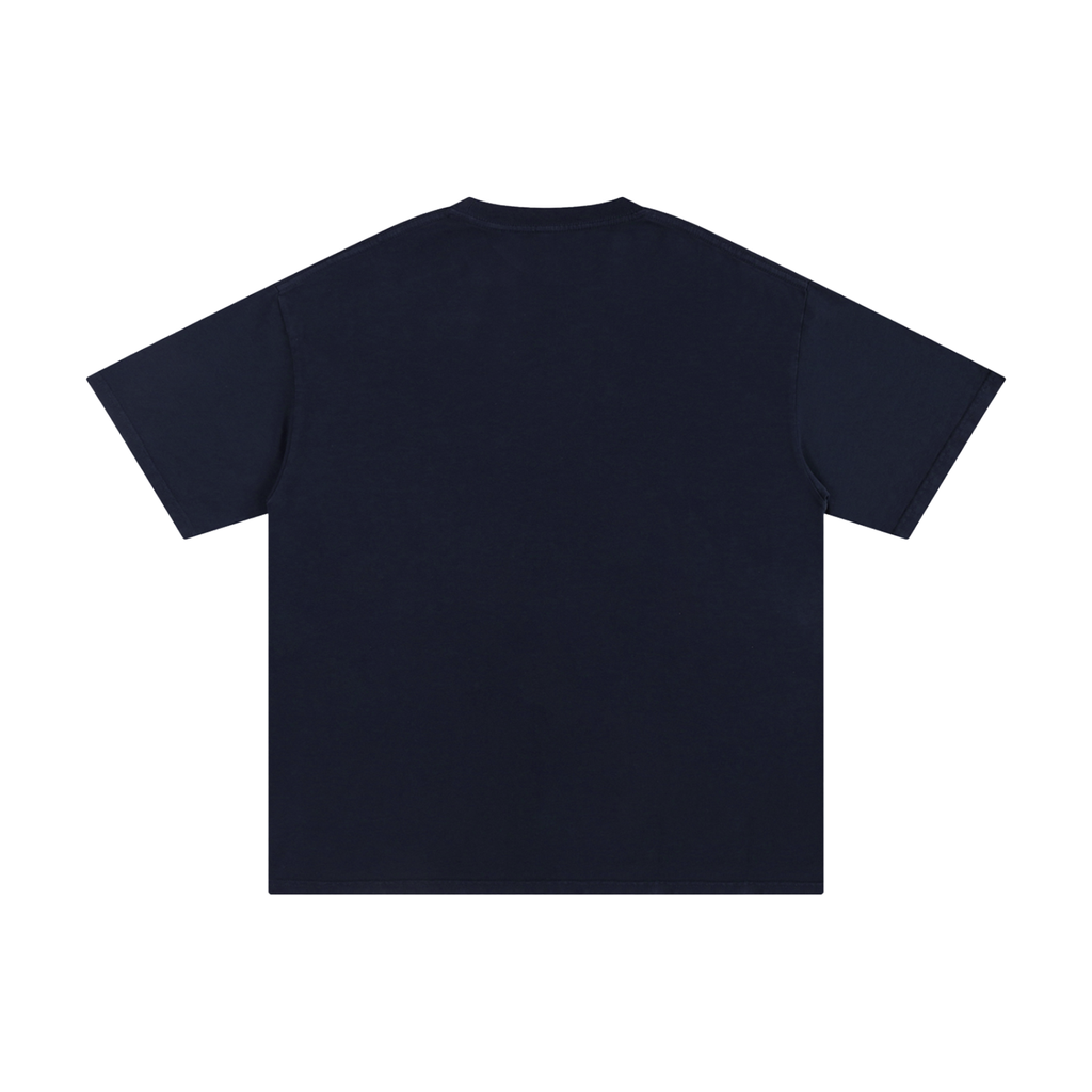 Pure white cotton T-shirt by RAREBINO displayed on a hanger, showcasing its soft fabric and classic fit.