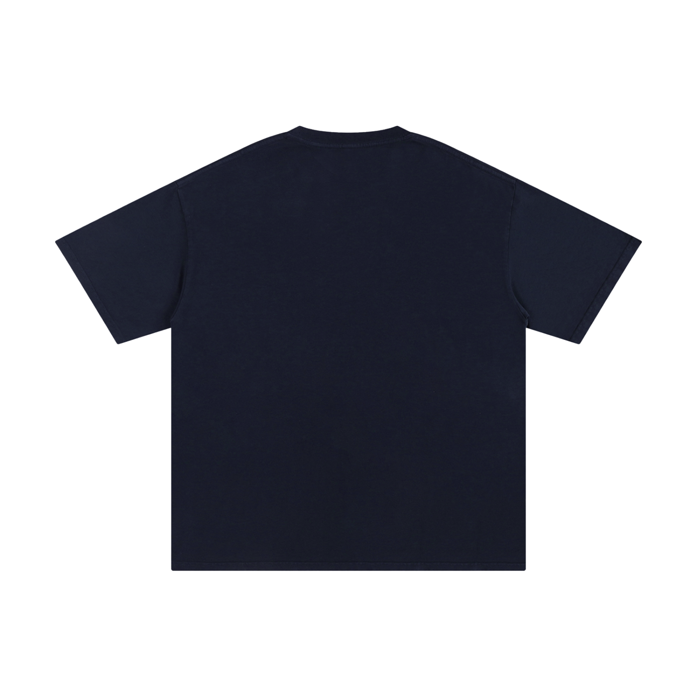 Pure white cotton T-shirt by RAREBINO displayed on a hanger, showcasing its soft fabric and classic fit.
