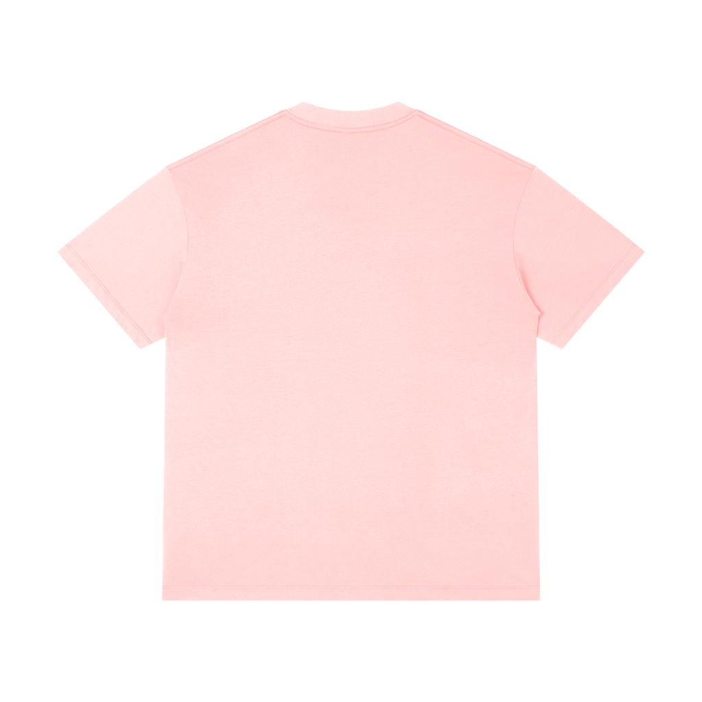 Rarebino regular fit crewneck T-shirt in solid color, front view showing classic neckline and soft fabric texture.