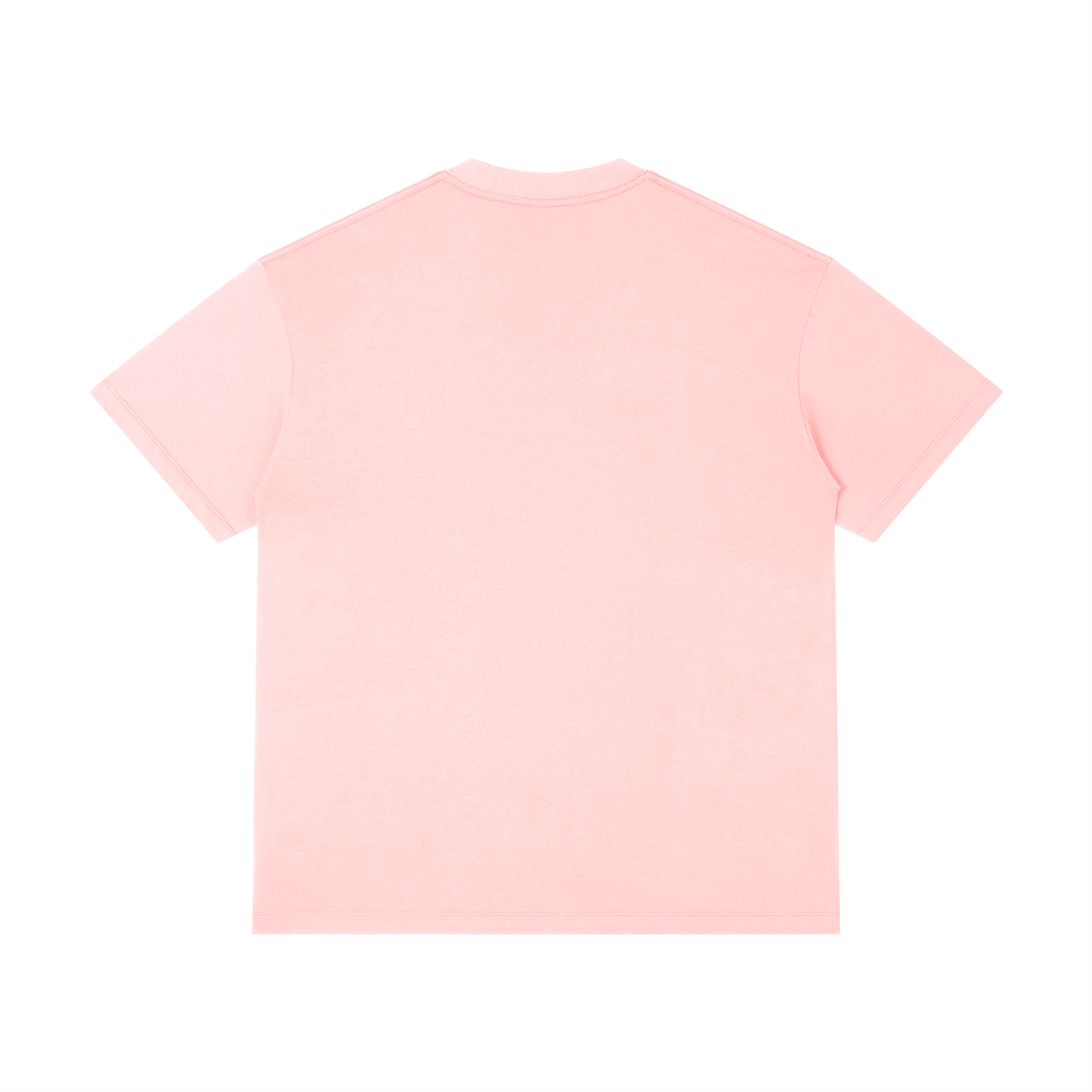 Rarebino regular fit crewneck T-shirt in solid color, front view showing classic neckline and soft fabric texture.