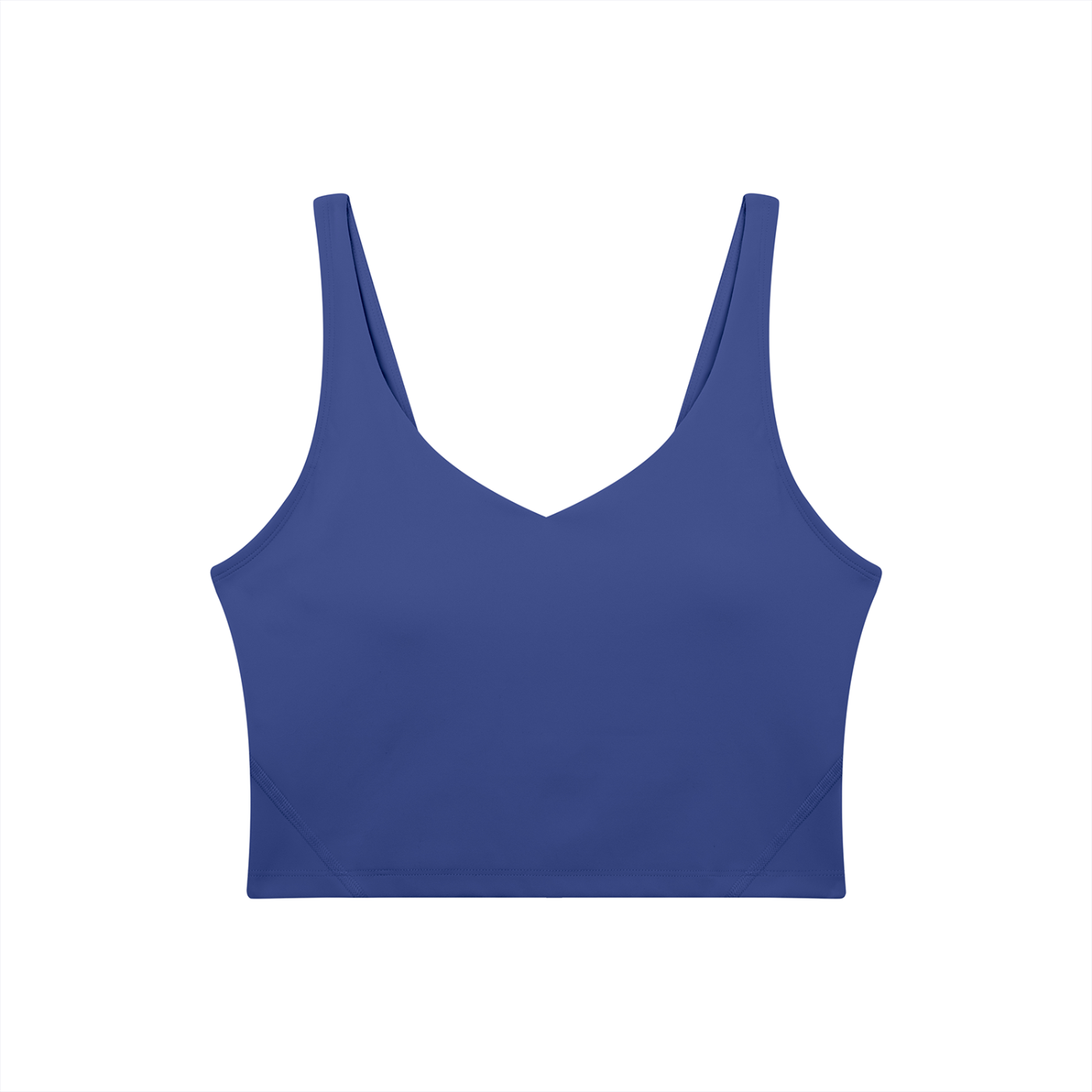 RAREBINO V-neck yoga sports bra in black, featuring a supportive fit and breathable fabric for comfortable exercise wear.