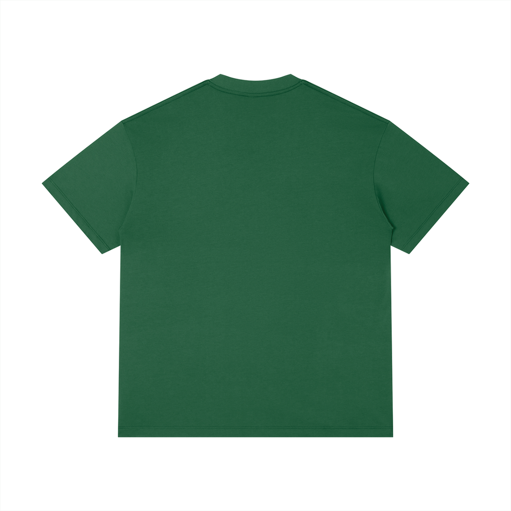 Rarebino regular fit crewneck T-shirt in soft fabric, plain design, displayed flat on a neutral background.