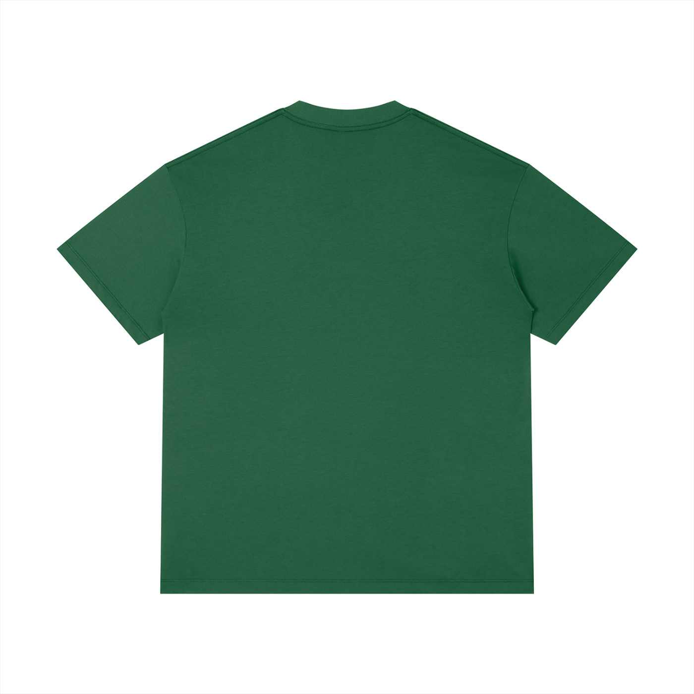 Rarebino regular fit crewneck T-shirt in soft fabric, plain design, displayed flat on a neutral background.
