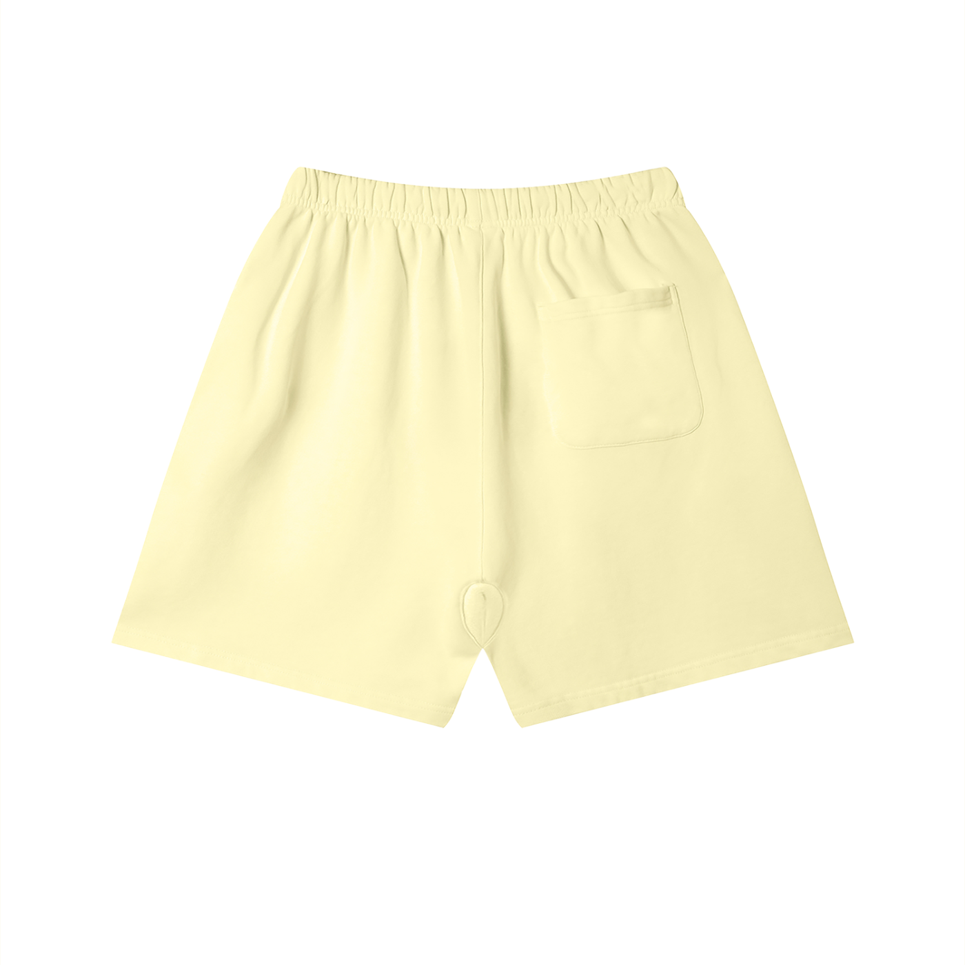 Vintage Wash Cotton Shorts by RAREBINO, showing distressed denim fabric with a relaxed fit and casual style on a white background.