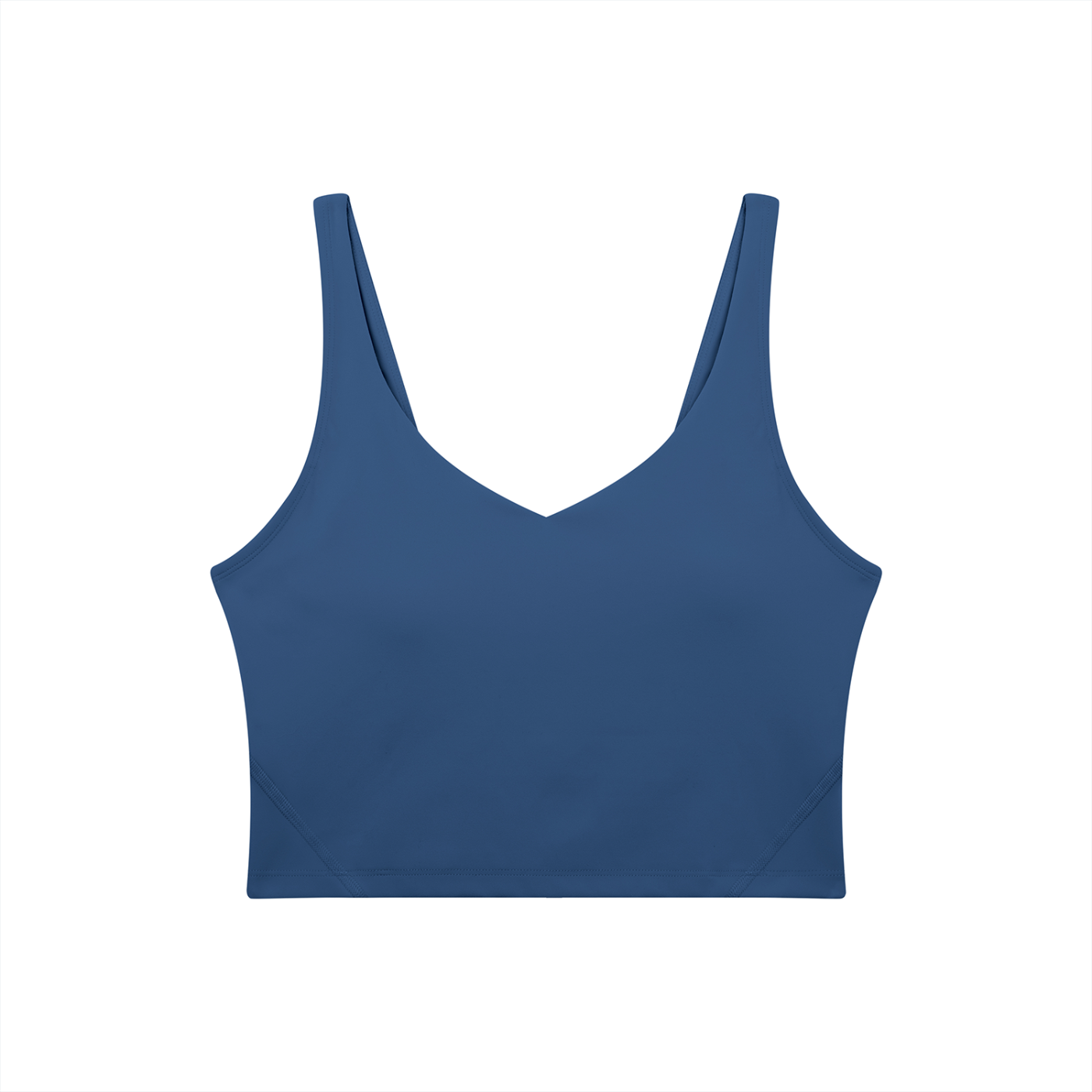 RAREBINO V-neck yoga sports bra in breathable fabric, featuring supportive fit and stylish design for active wear.