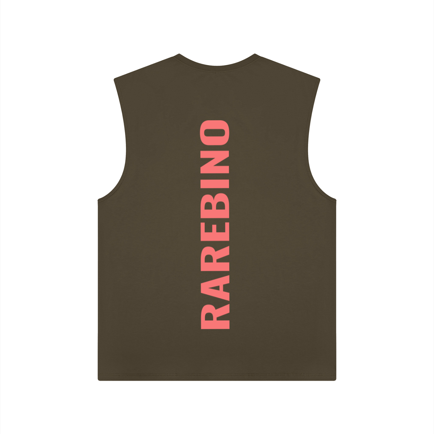 RAREBINO performance tank top in black with breathable fabric and athletic fit, suitable for workouts and activewear.