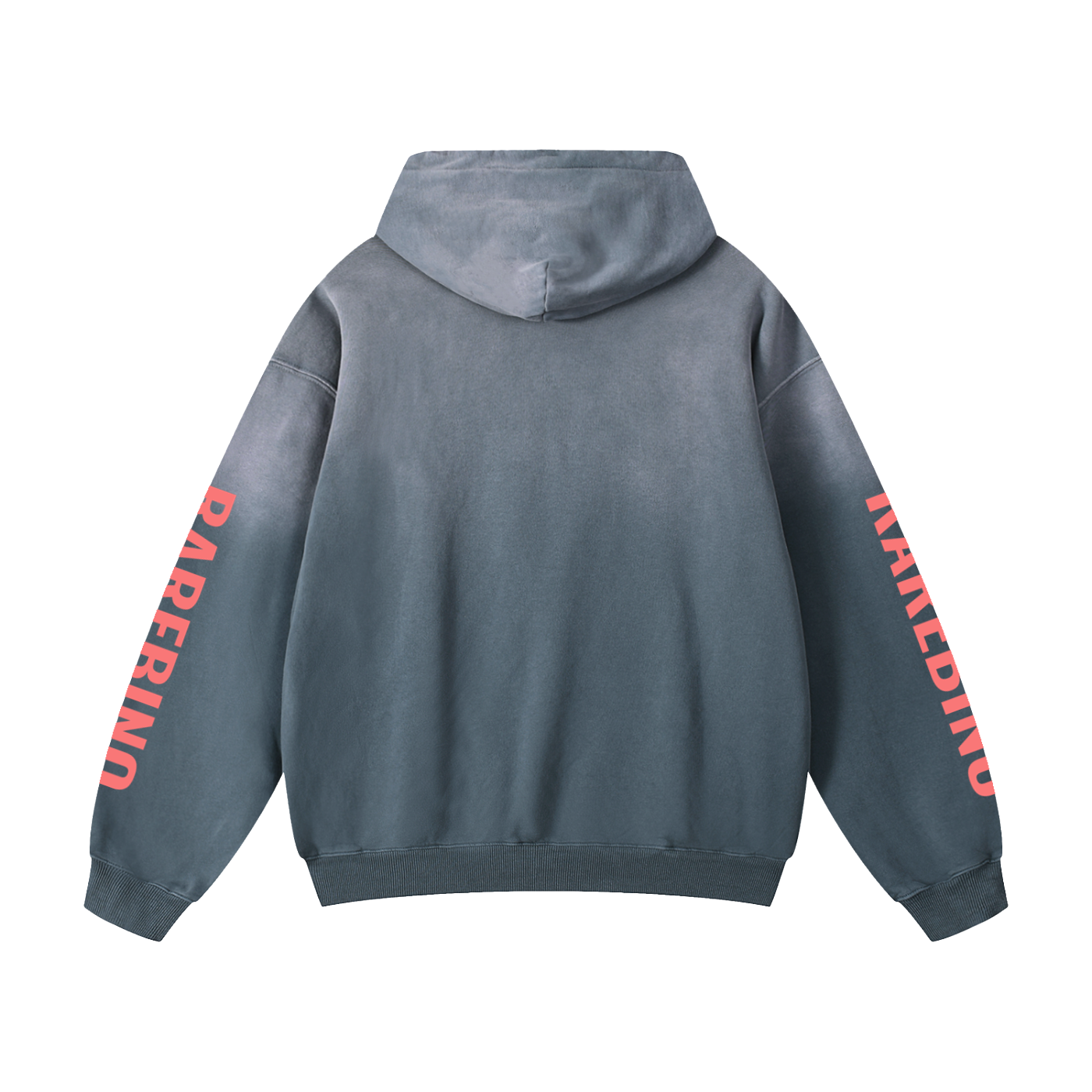 Rarebino heavyweight sunfade oversized hoodie in soft fabric with a relaxed fit and sunburst design on the front.