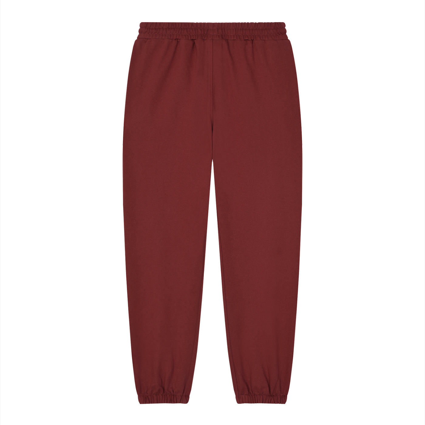 Loose fit tapered joggers by RAREBINO showing relaxed fit, elastic waistband, and tapered leg design in a neutral color.