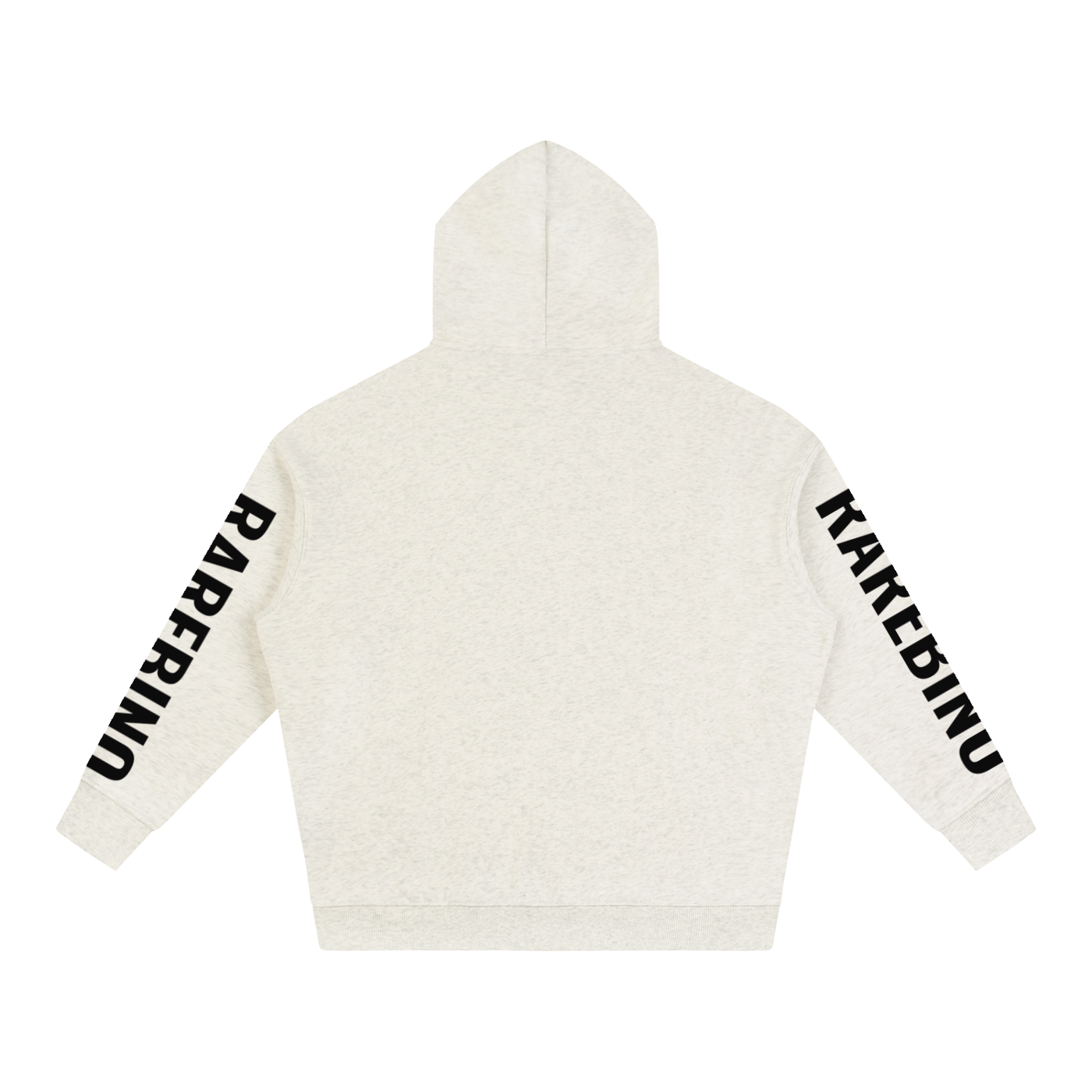 Oversize RAREBINO fleeced hoodie with a relaxed fit, soft fabric, and a cozy design perfect for casual wear.