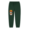 Rarebino loose fit tapered joggers in soft fabric, showing relaxed fit and tapered leg design with elastic waistband.