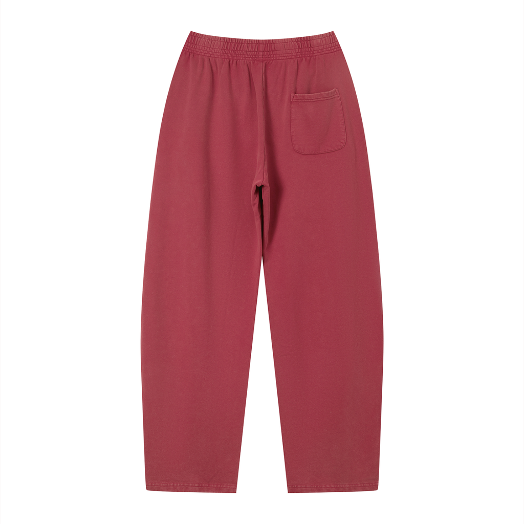 Vintage wash loose sweatpants from RAREBINO with relaxed fit and casual style, shown in a neutral tone.