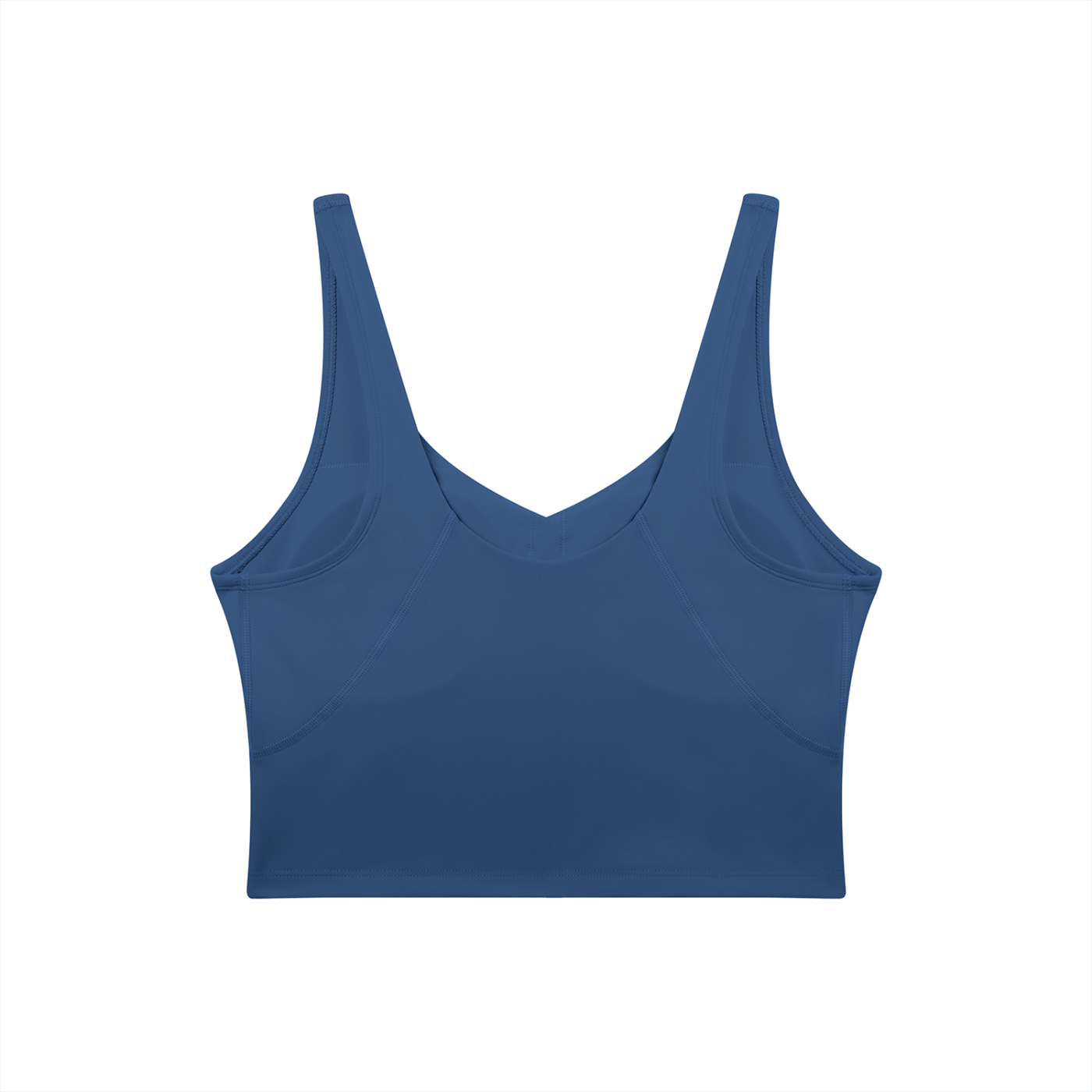 RAREBINO V-neck yoga sports bra in black, featuring supportive fabric and sleek design for comfortable activewear.