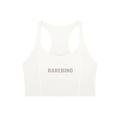 RAREBINO tight paneling yoga tank top in black, featuring sleek design and comfortable fit for active wear.