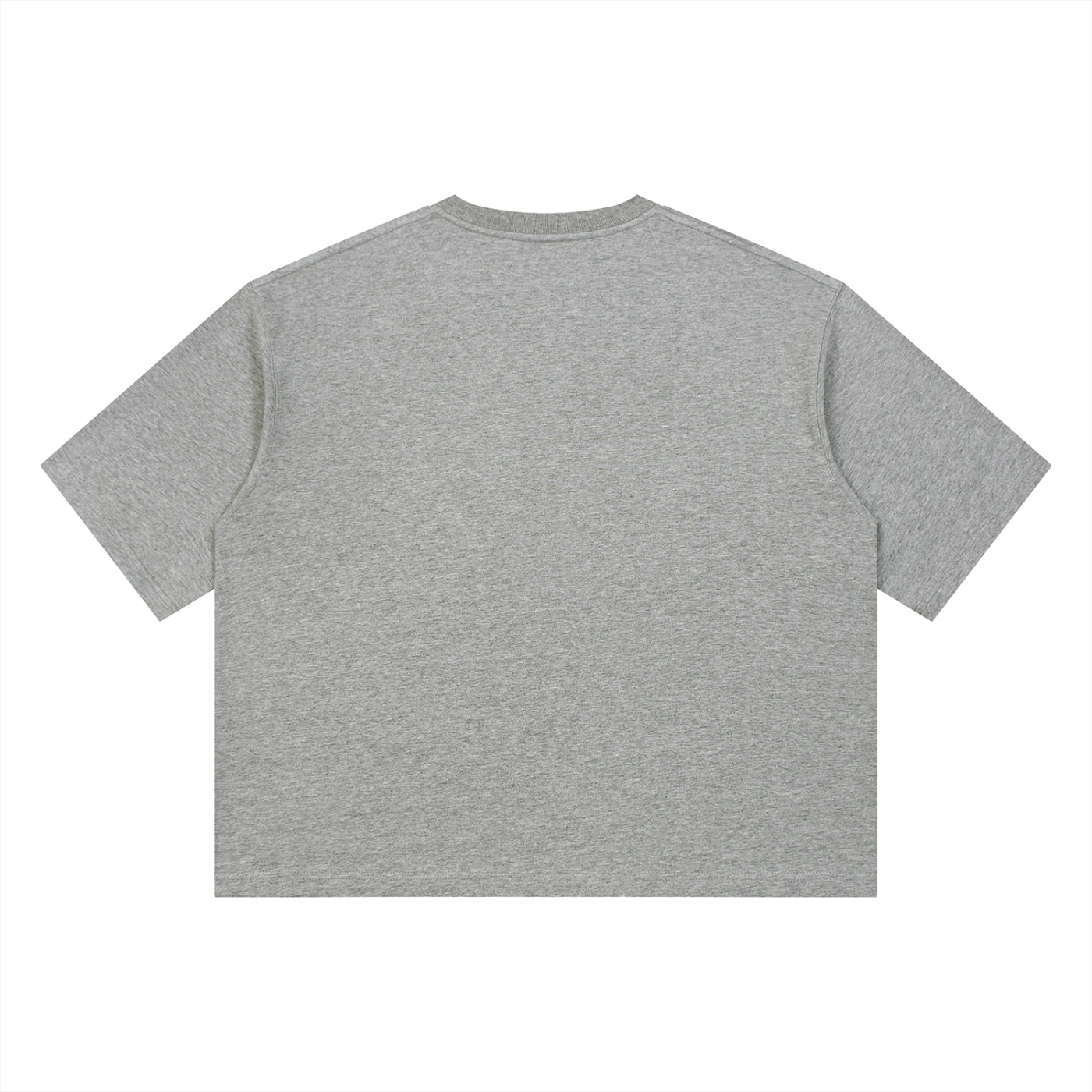 Rarebino heavyweight boxy T-shirt in black, featuring a loose fit and soft cotton fabric, ideal for casual streetwear style.
