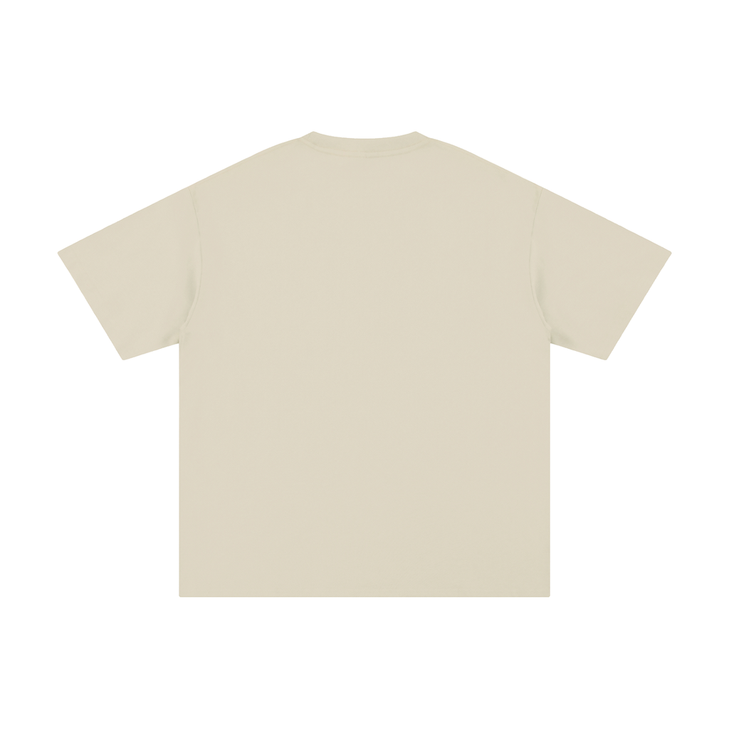 Pure white cotton T-shirt by RAREBINO, showcasing soft fabric and classic fit on a plain background.
