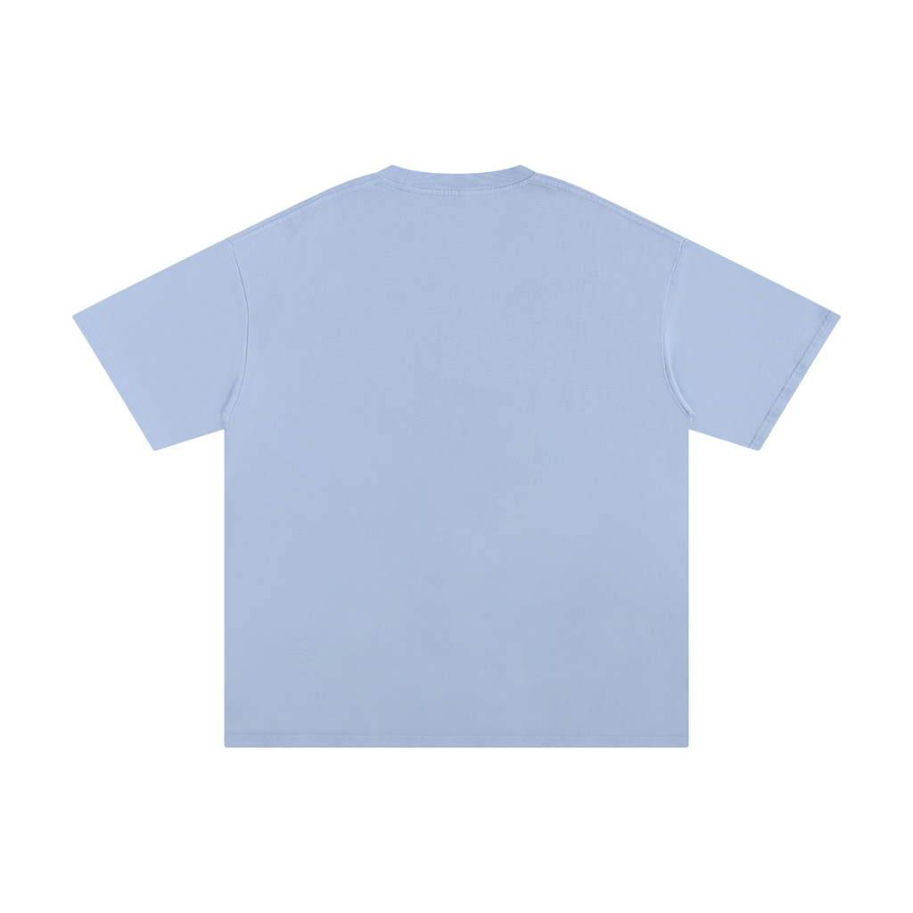 Pure cotton T-shirt from RAREBINO displayed flat, showing its soft fabric and classic fit in a neutral color.