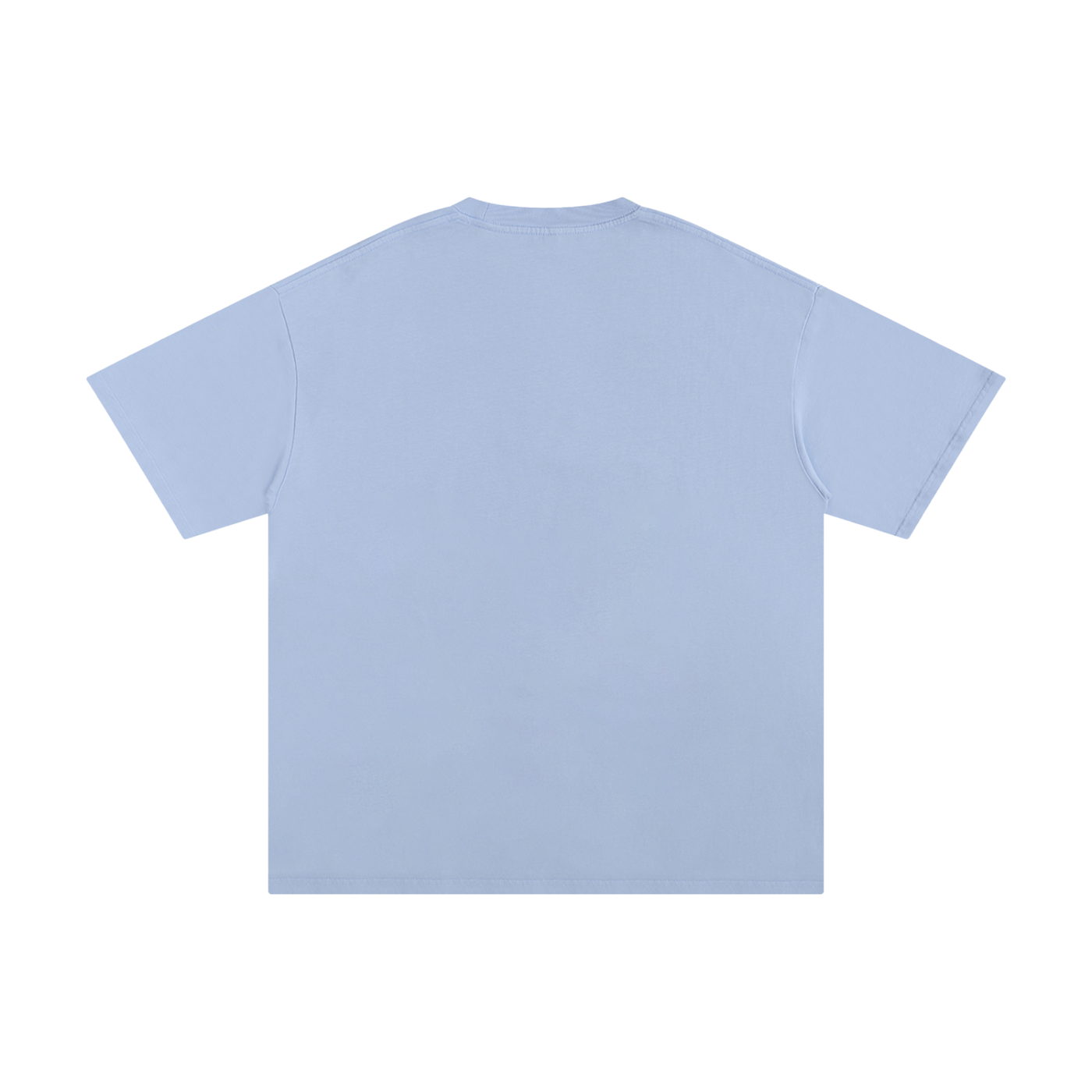 Pure cotton T-shirt from RAREBINO displayed flat, showing its soft fabric and classic fit in a neutral color.
