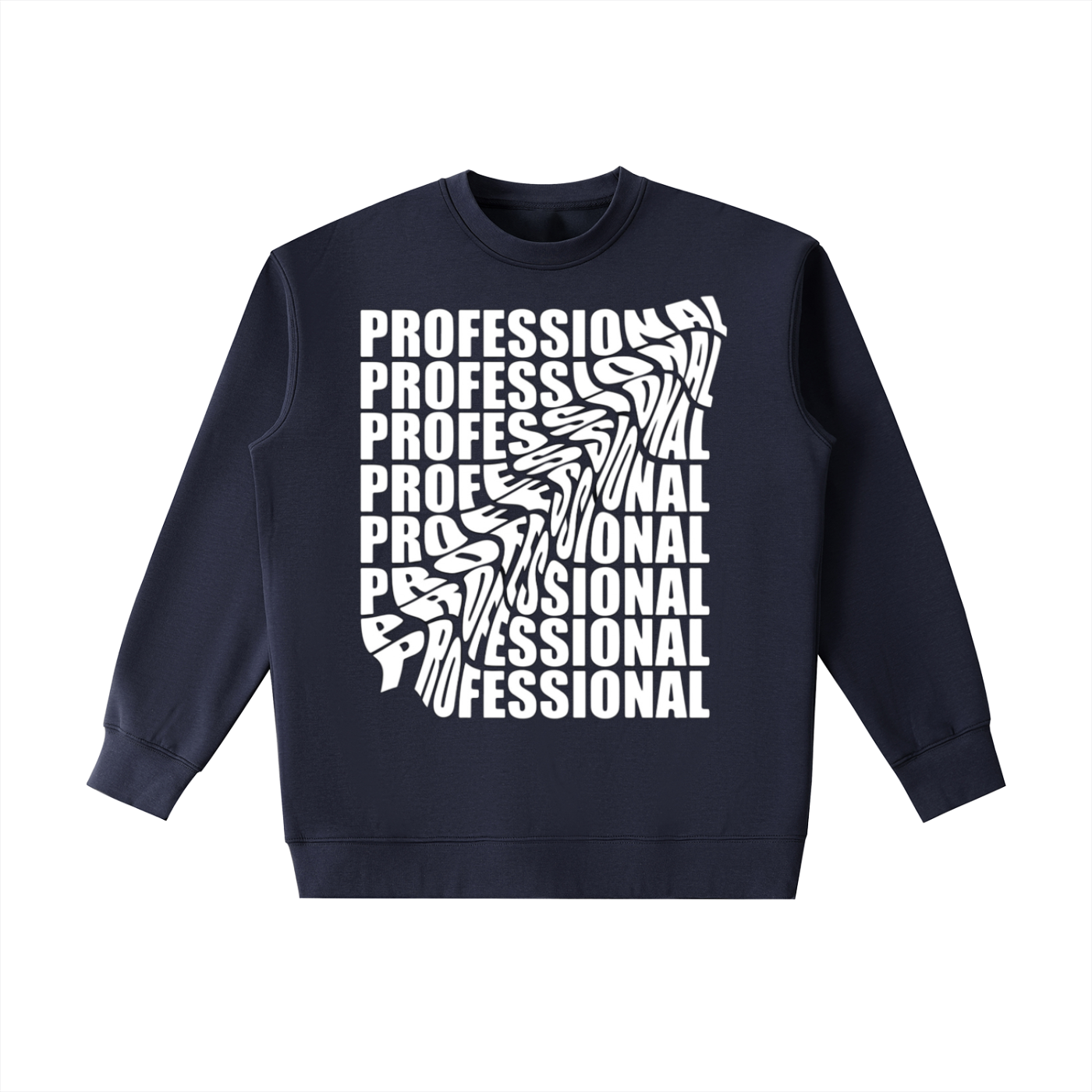 Rarebino Essential Heavyweight Crewneck Sweatshirt in gray, showing the soft, thick fabric and classic fit on a mannequin.