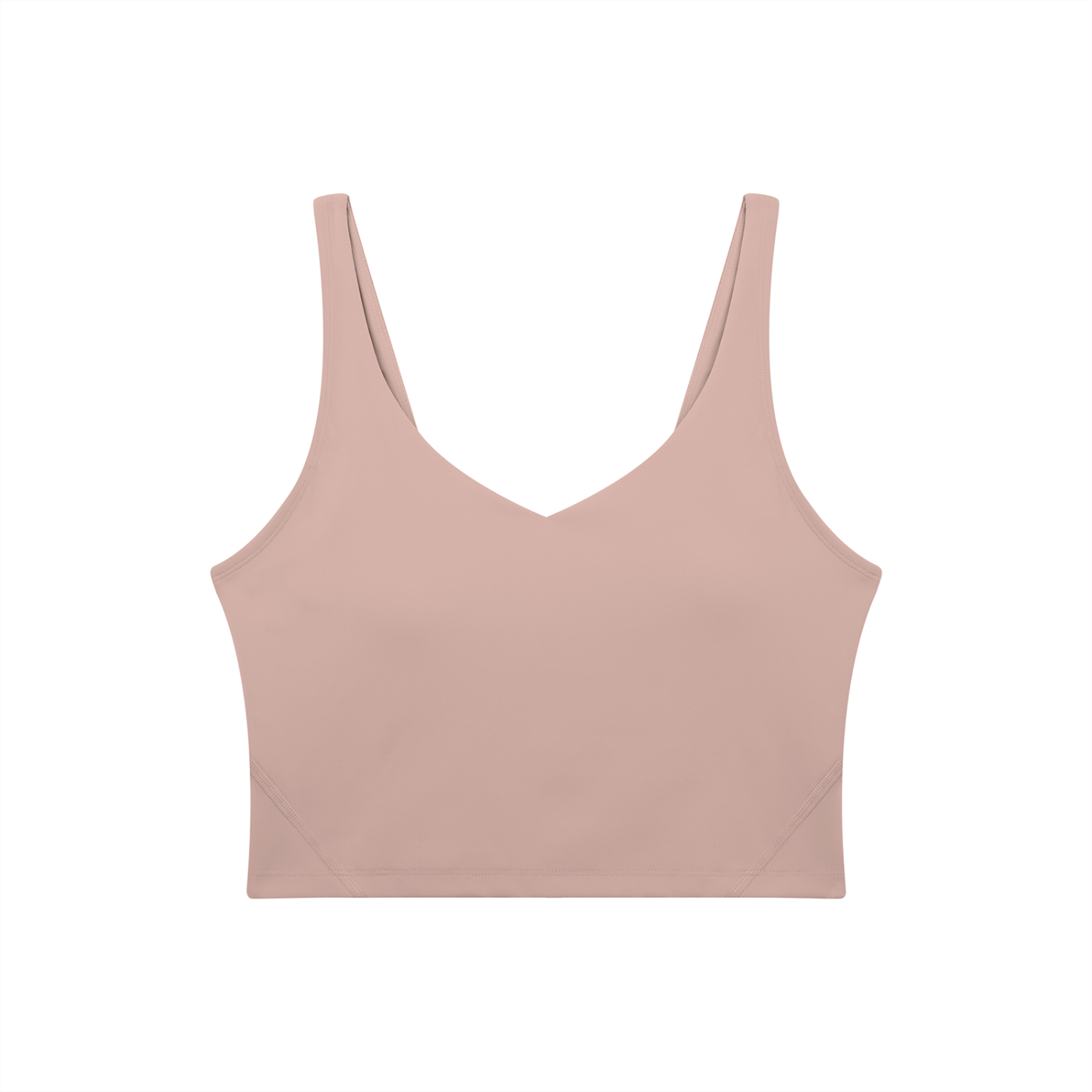 Rarebino V-Neck Yoga Sports Bra in black with supportive fit, breathable fabric, and stylish V-neck design for active wear.