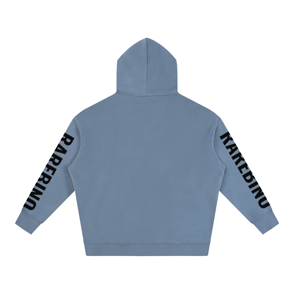 Oversize fleeced hoodie by RAREBINO featuring a cozy, relaxed fit with a soft fleece interior and a casual, stylish design.