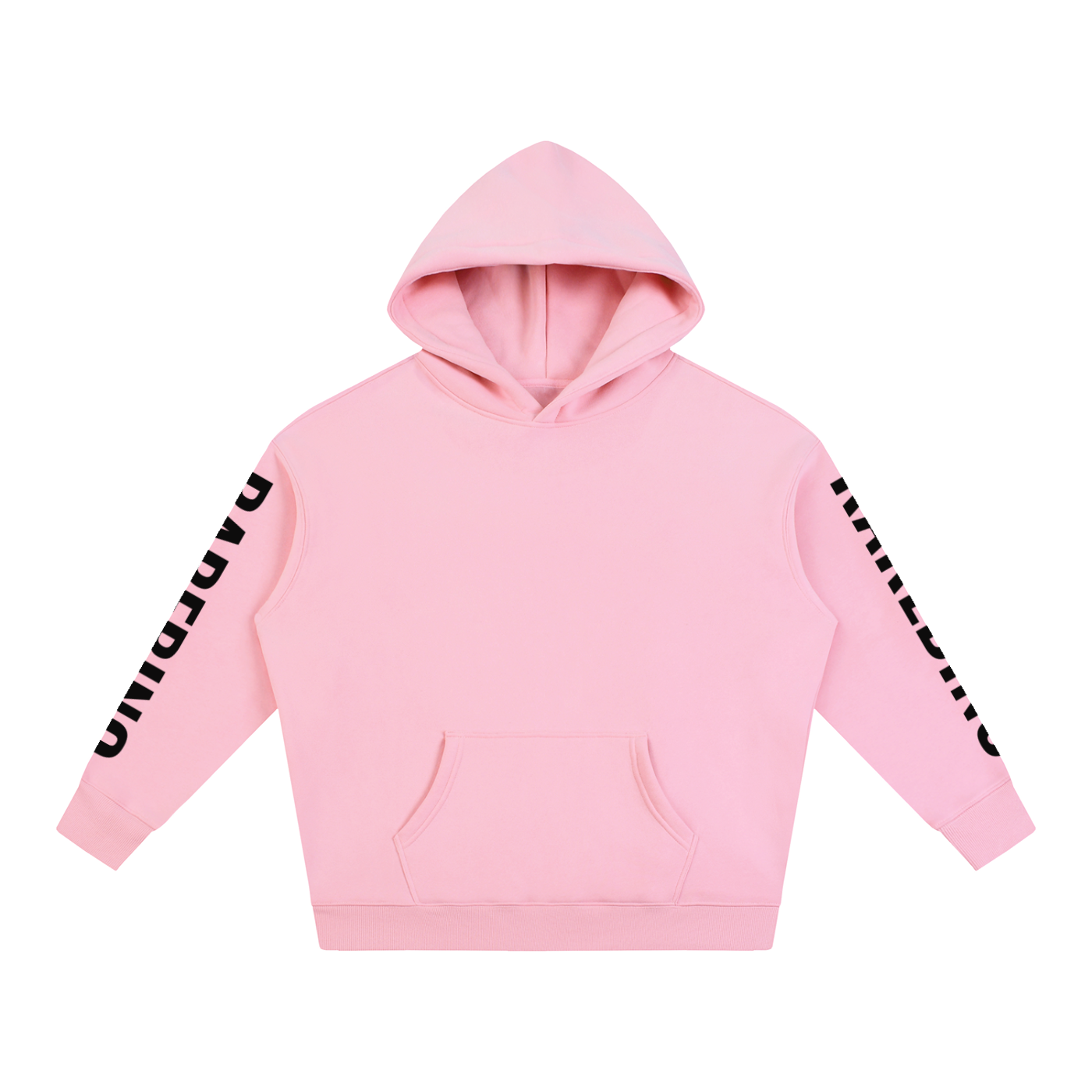 Oversized RAREBINO fleeced hoodie with a relaxed fit, soft fabric, and cozy design, perfect for casual wear.