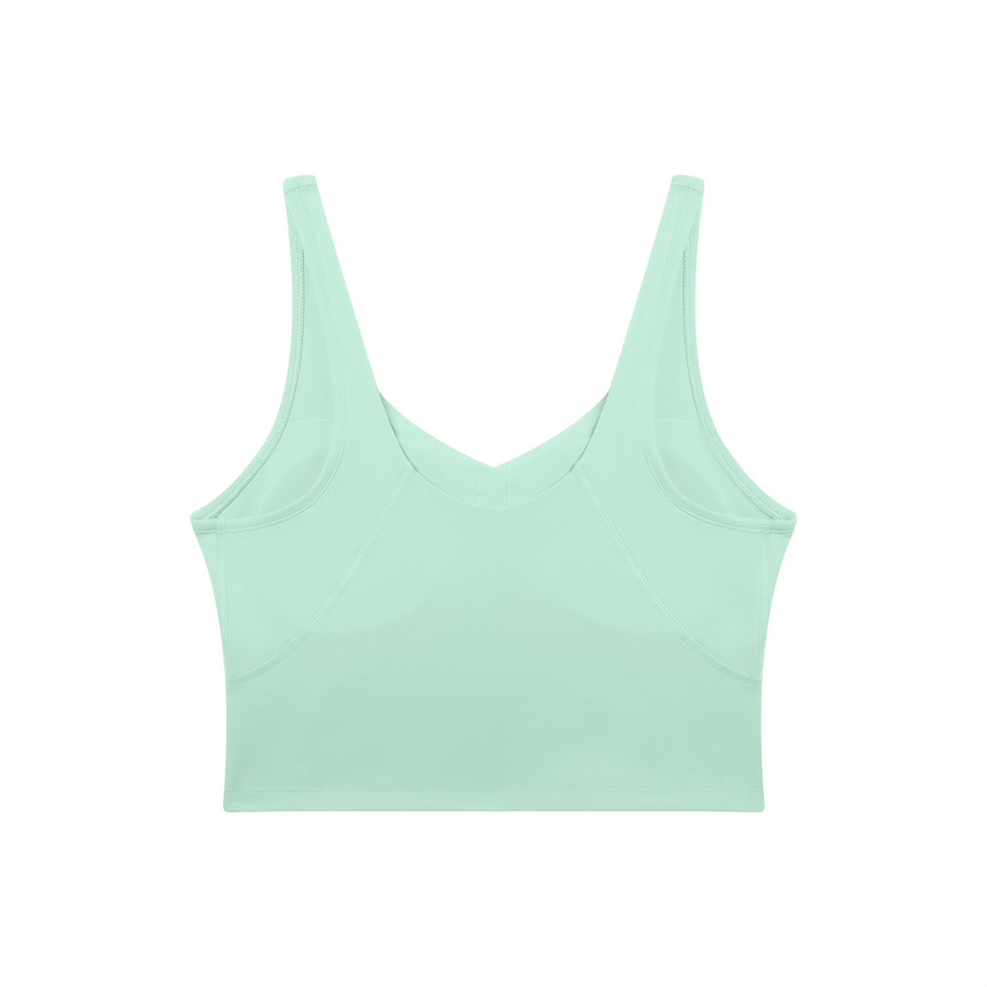 RAREBINO V-neck yoga sports bra in black, featuring soft fabric and supportive design for comfortable workout wear.