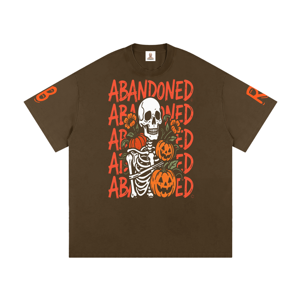 Loose fit heavyweight T-shirt by RAREBINO in neutral color, featuring a relaxed style and soft, durable fabric.