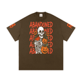 Loose fit heavyweight T-shirt by RAREBINO in neutral color, featuring a relaxed style and soft, durable fabric.