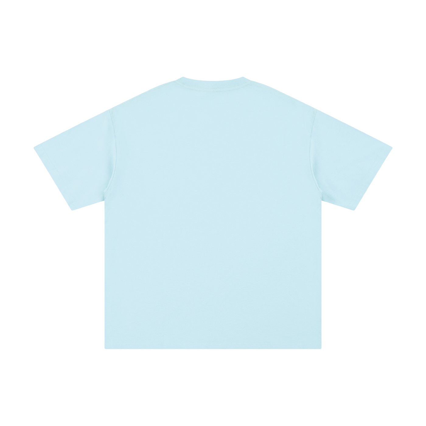 Pure cotton T-shirt by RAREBINO, featuring a classic fit with a soft, smooth fabric and a simple crew neckline.