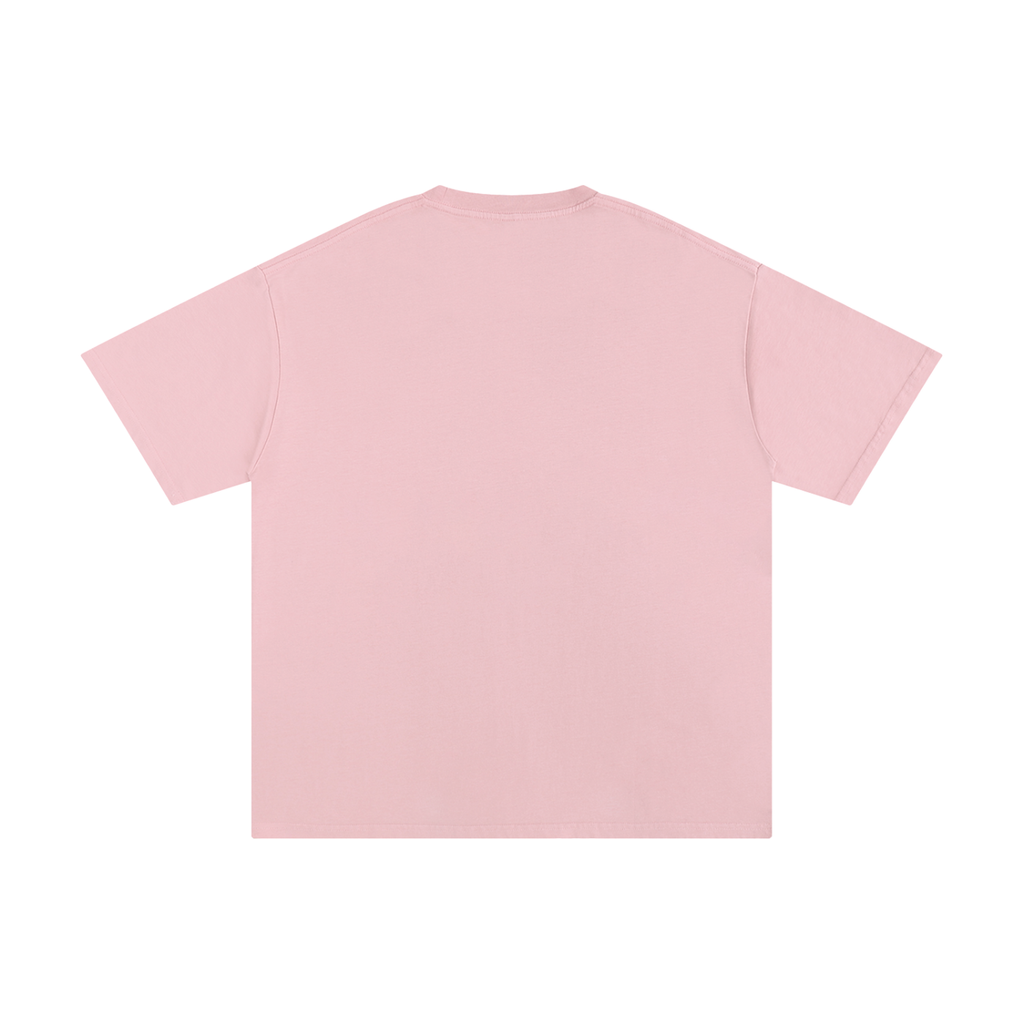 Pure white RAREBINO cotton T-shirt displayed flat, showcasing its soft fabric and classic crew neck design.
