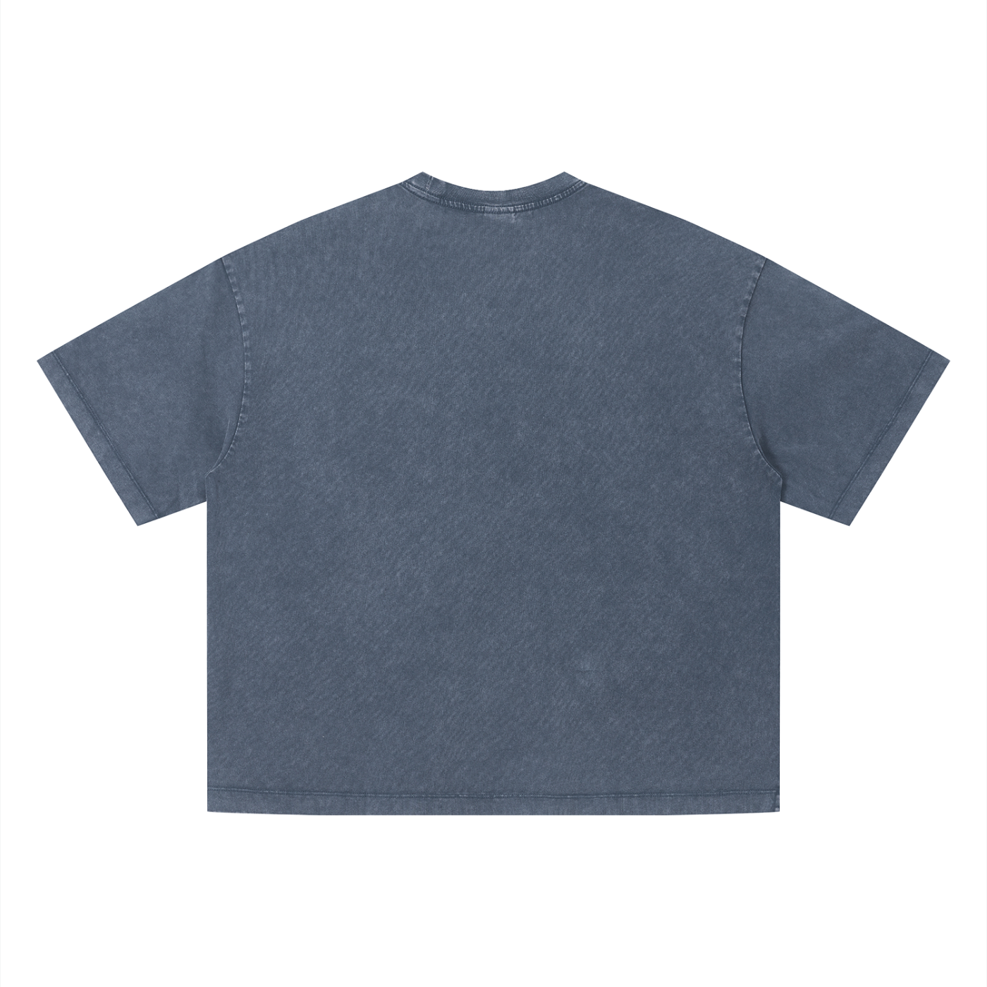 Vintage wash boxy T-shirt by RAREBINO featuring a relaxed fit, soft fabric, and distressed vintage style.