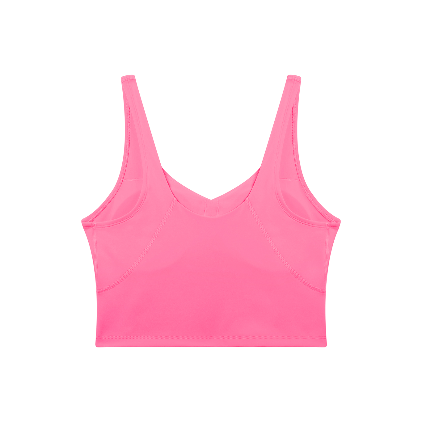 RAREBINO V-neck yoga sports bra in black, stretchy fabric with supportive design for comfortable workout wear