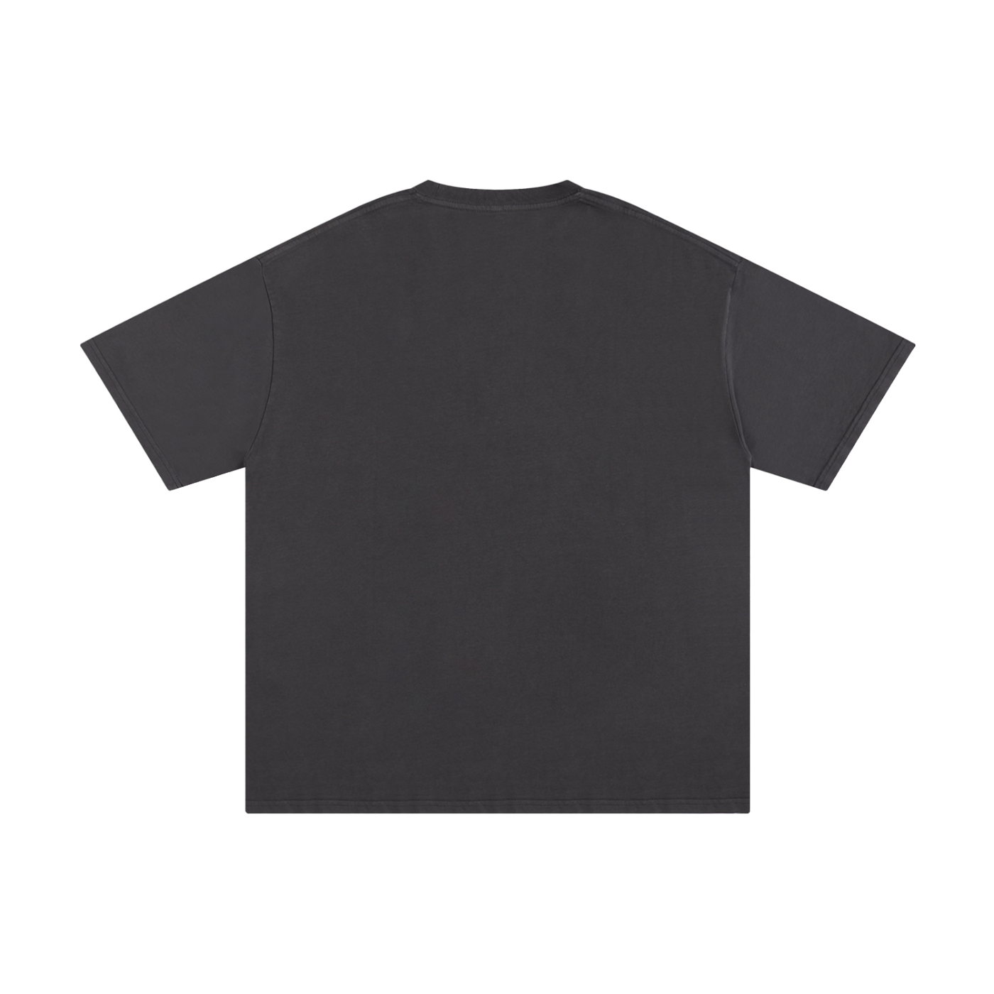 Pure white cotton T-shirt by RAREBINO, featuring a classic fit and soft fabric, displayed flat on a neutral background.