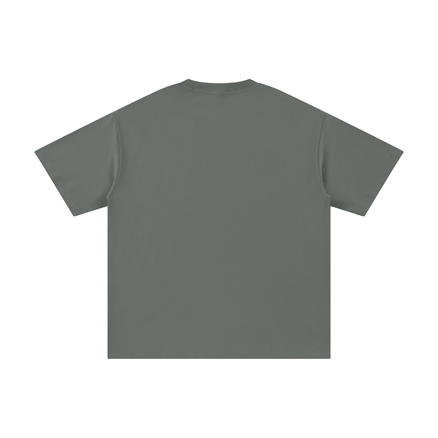 White pure cotton T-shirt by RAREBINO displayed flat with short sleeves and crew neck, showcasing soft fabric and classic fit.