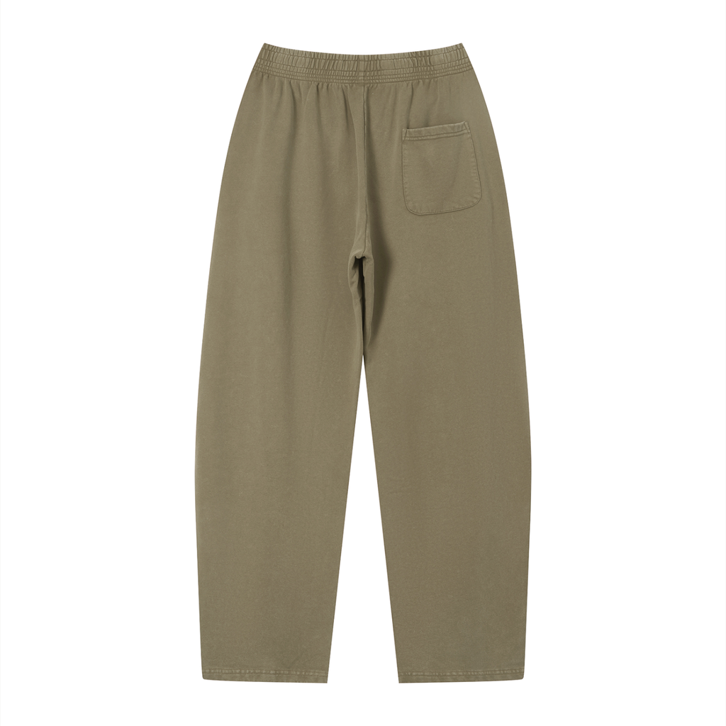 Rarebino vintage wash loose sweatpants showing relaxed fit, soft fabric, and classic style in a casual, comfortable design.