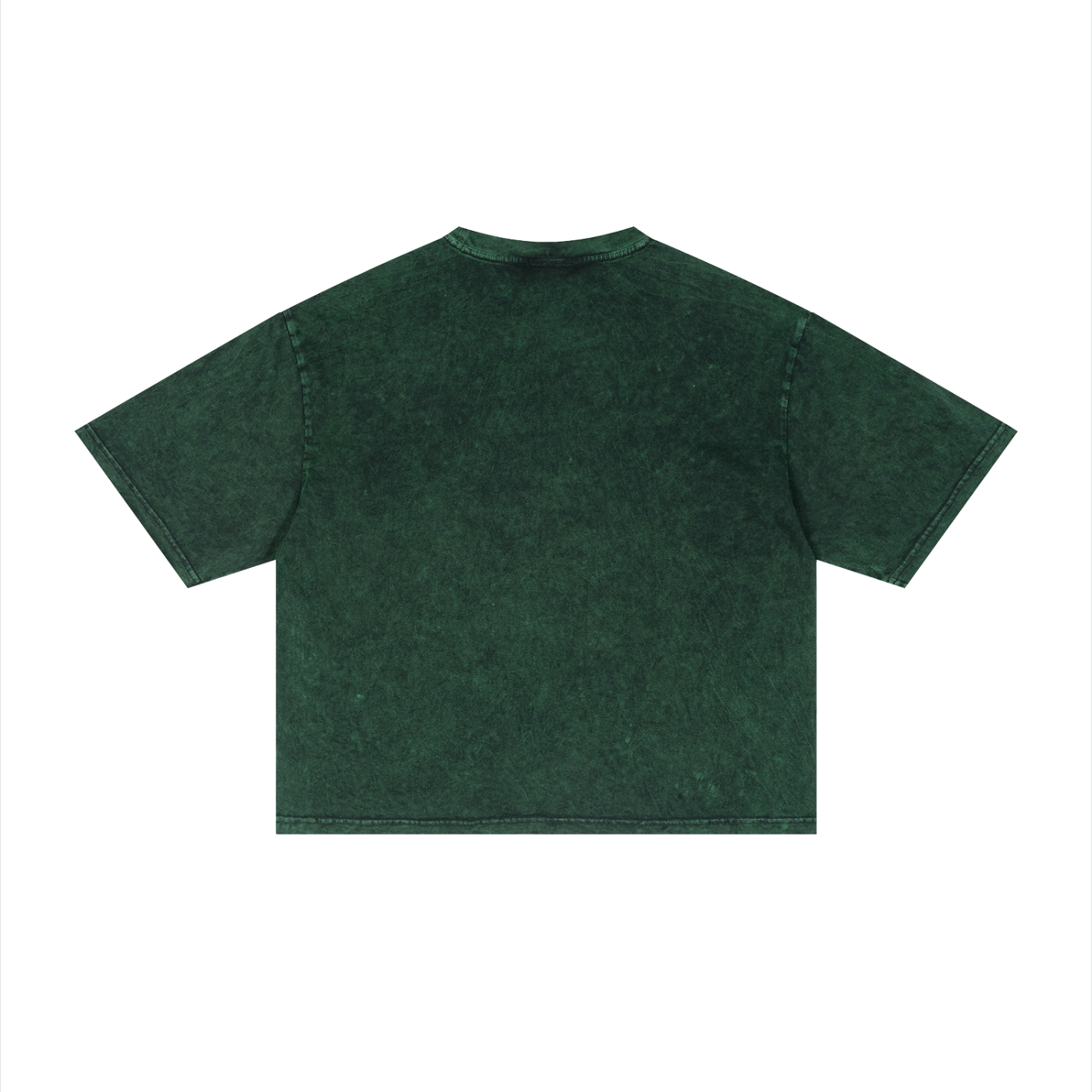 Mineral wash boxy T-shirt by RAREBINO in light blue with a relaxed fit and soft, textured fabric.
