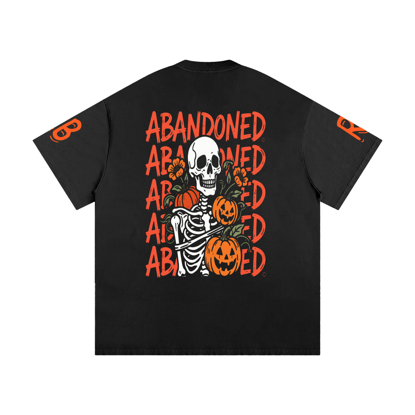 Loose fit heavyweight T-shirt by RAREBINO in black, featuring a relaxed silhouette and soft, durable fabric.