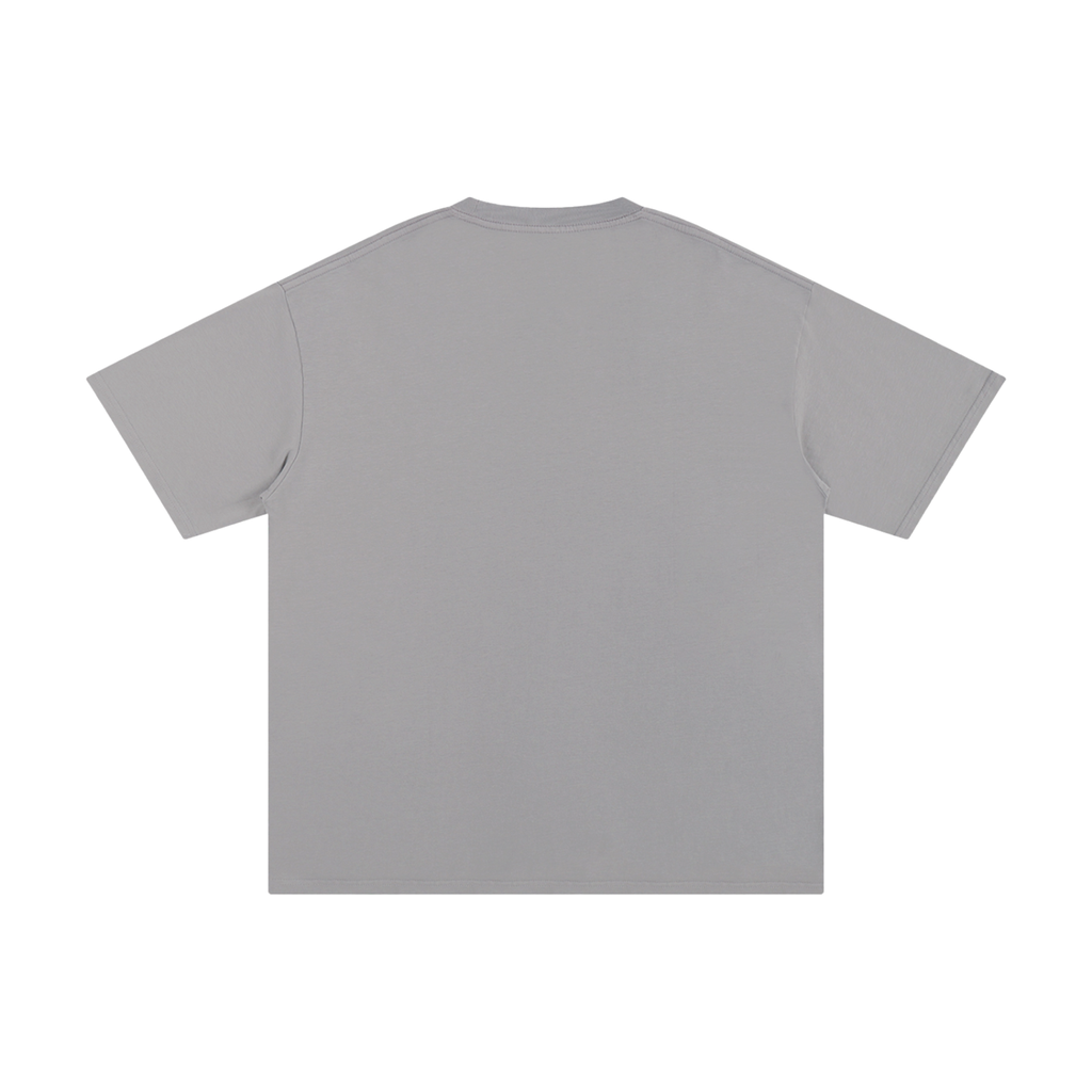 Pure cotton T-shirt by RAREBINO, front view showing classic fit and soft white fabric on a plain background.