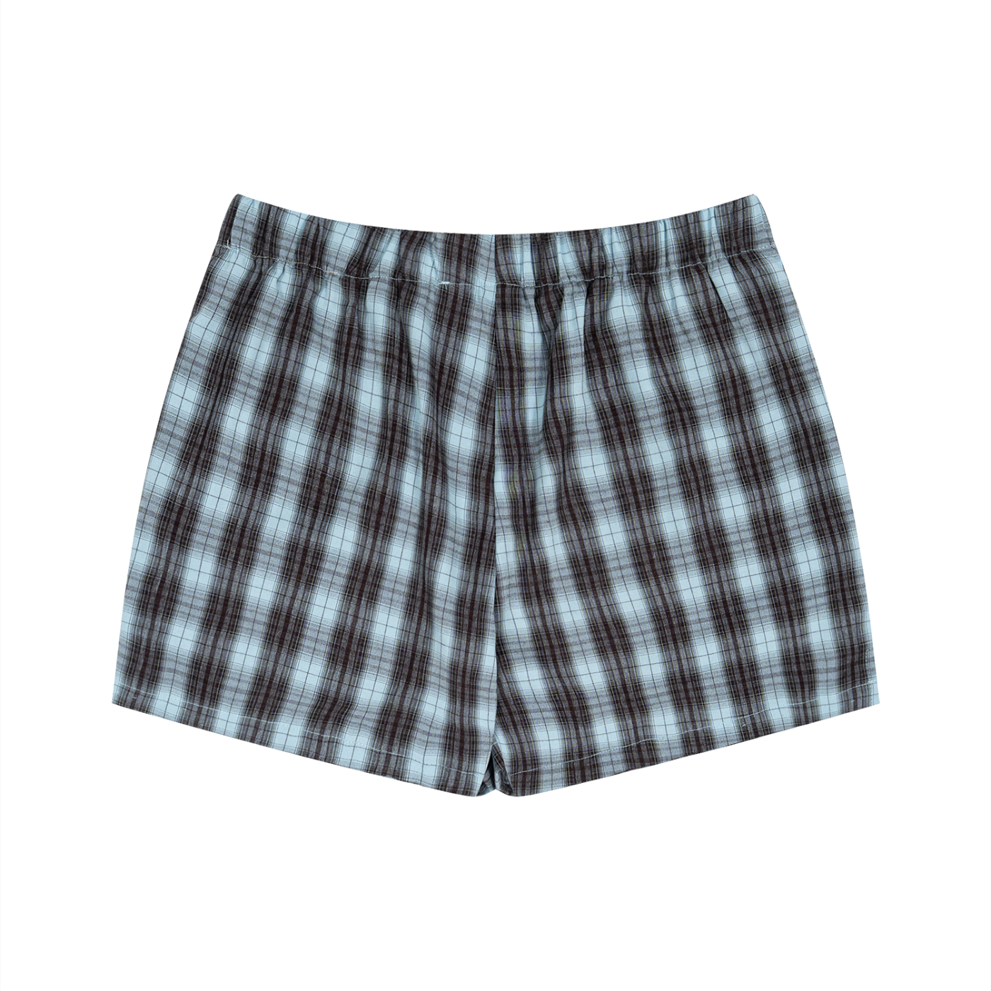 Rarebino plaid shorts with a classic checkered pattern, featuring a relaxed fit and casual style for everyday wear.