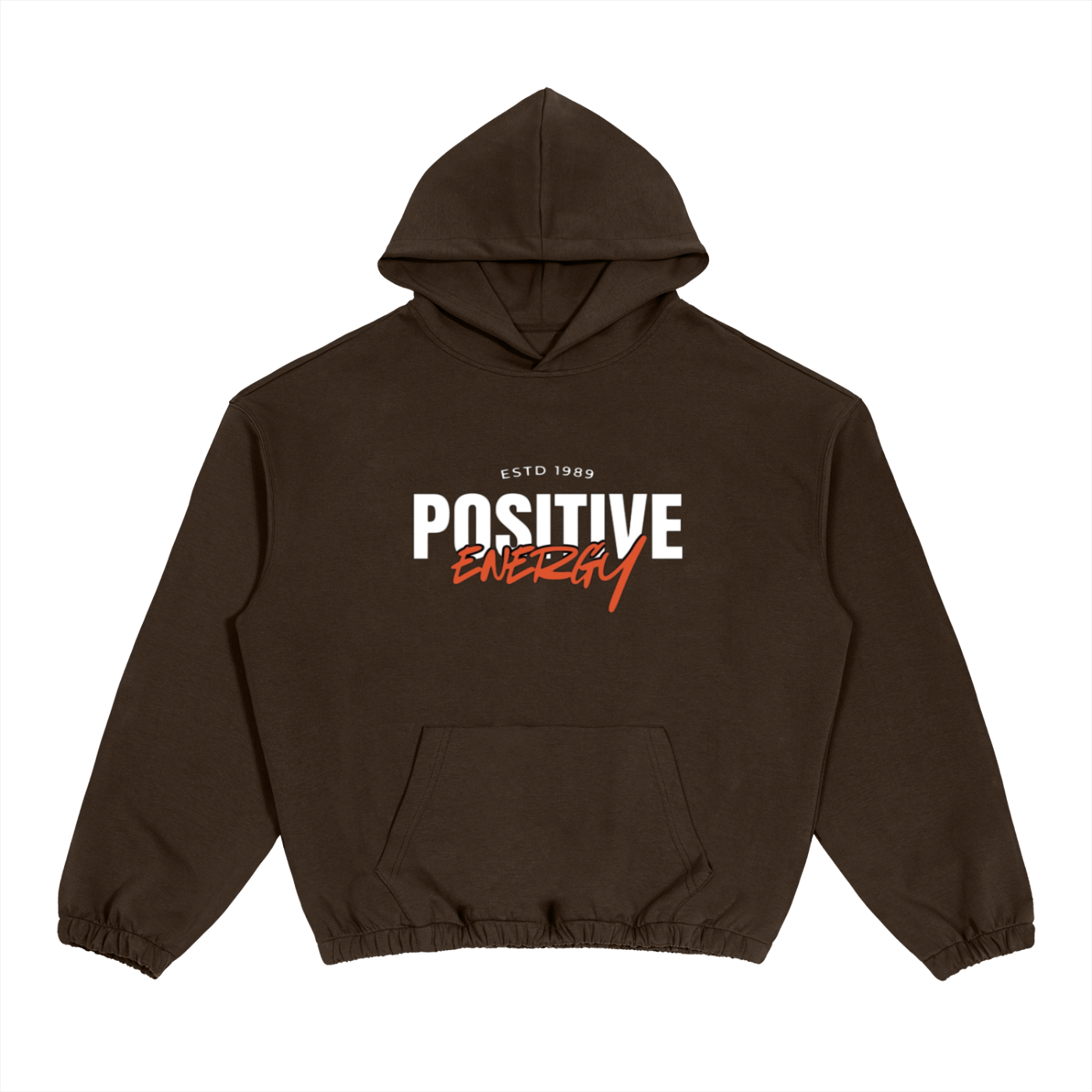 Boxy RAREBINO hoodie with cinched hem, featuring a relaxed fit and casual style, displayed on a mannequin.