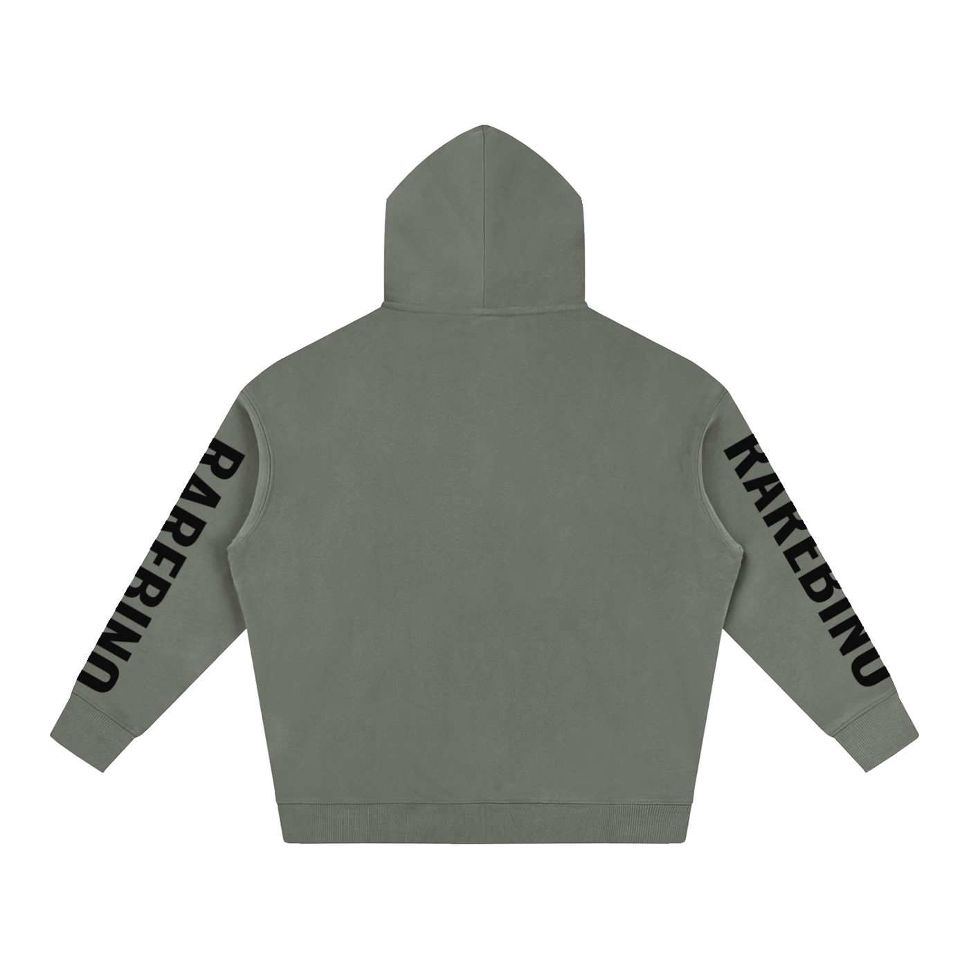 Oversize fleeced hoodie by RAREBINO featuring a relaxed fit, soft fleece material, and a casual style for comfortable wear.