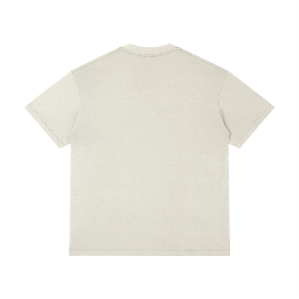 Regular fit RAREBINO crewneck T-shirt in a solid color, showcasing a simple, classic design on a plain background.