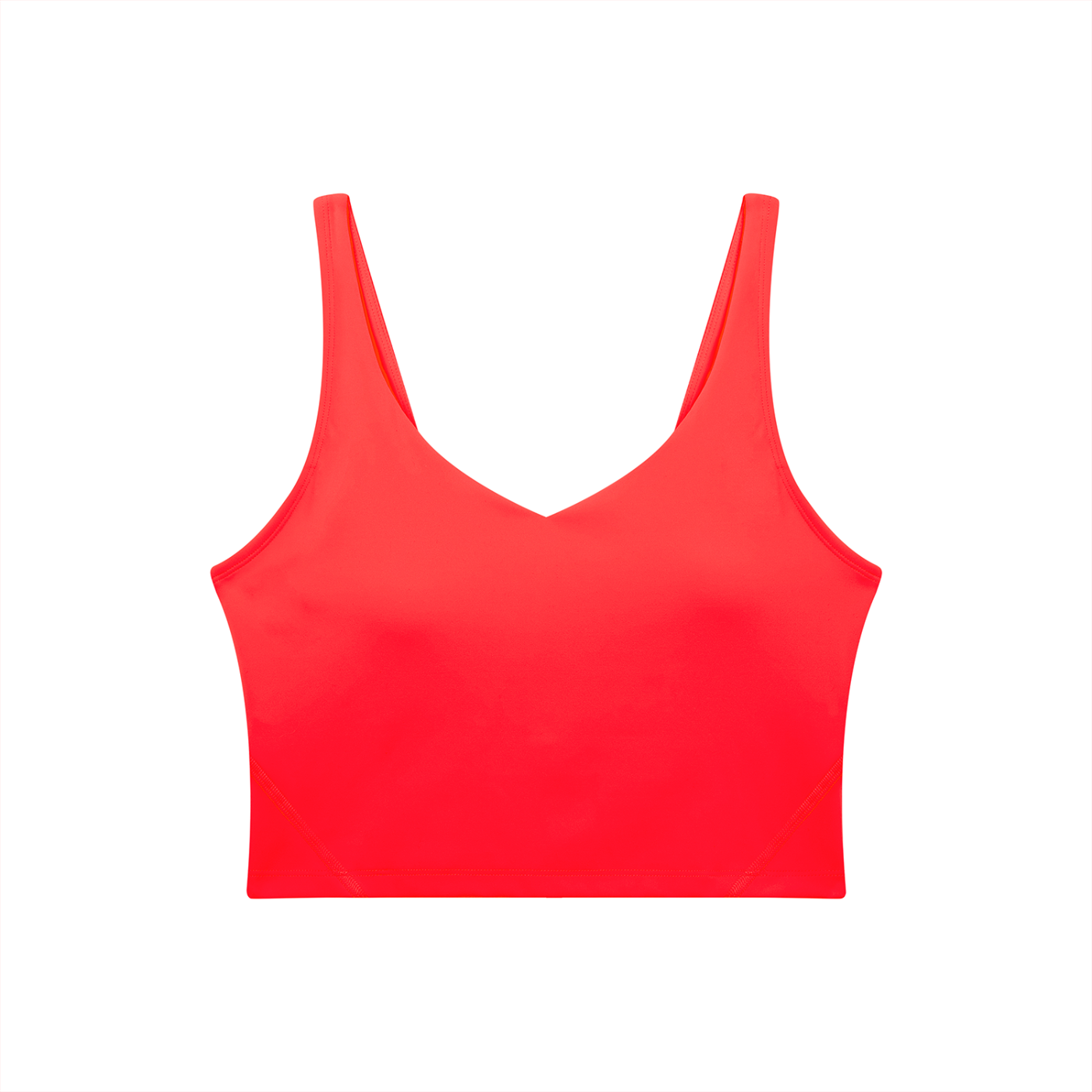 RAREBINO V-neck yoga sports bra in black, featuring supportive fit and breathable fabric for comfortable active wear.