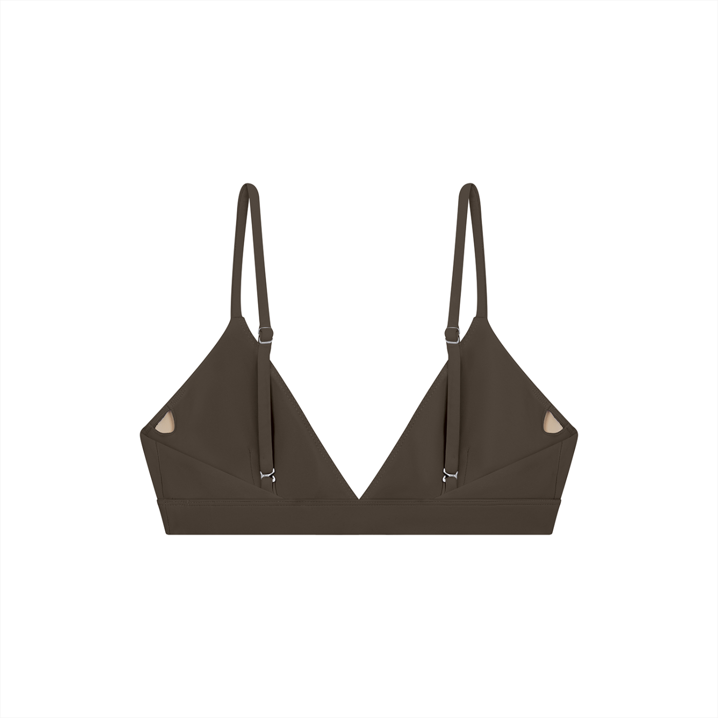 Rarebino cropped V-neck sports bra with adjustable straps and supportive design, suitable for active wear and workouts.