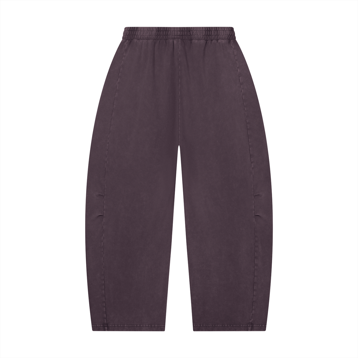Rarebino mineral wash barrel leg pants displayed on a model, showcasing casual fit and washed denim texture.