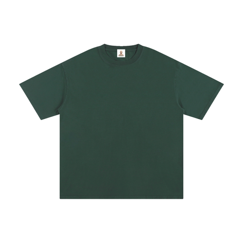 Pure white cotton T-shirt from RAREBINO, featuring a classic fit and soft fabric, displayed flat on a white background.