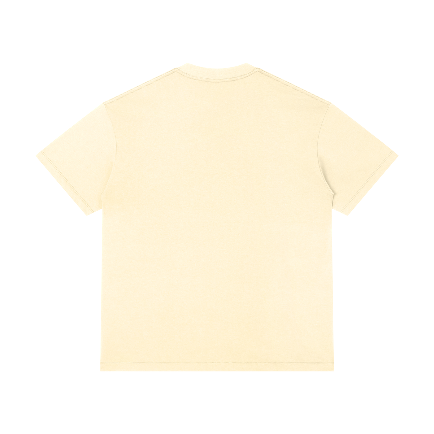 Black RAREBINO regular fit crewneck T-shirt laid flat, showing front view with short sleeves and classic round neckline.